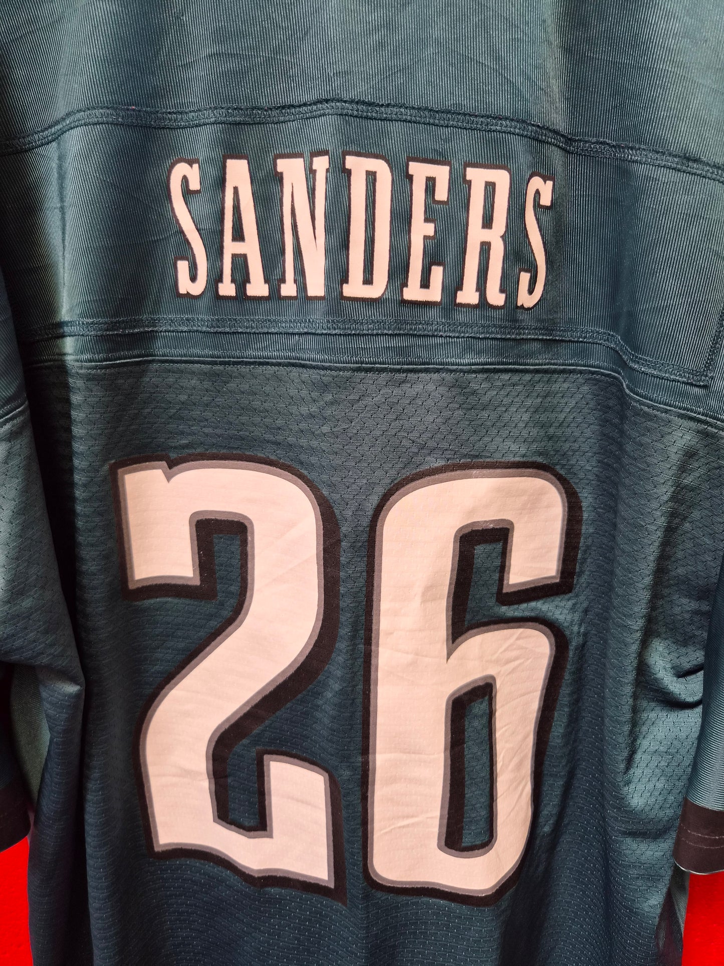 NFL Pro Line Philadelphia Eagles Jersey, #26 Sanders, Green, Size XXL