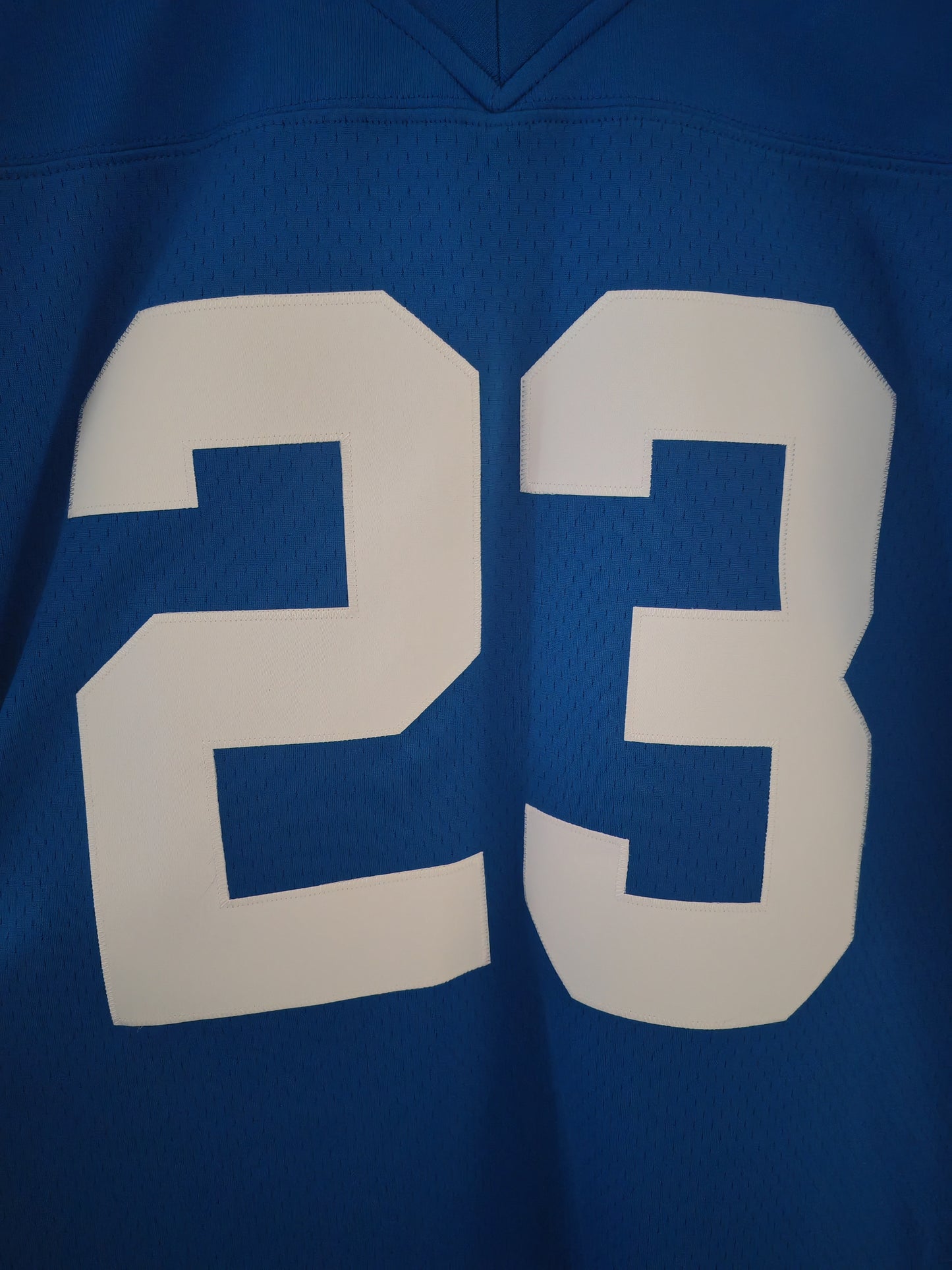 Mitchell & Ness Leeds United NFL Style Jersey, #23, Blue, Size Medium