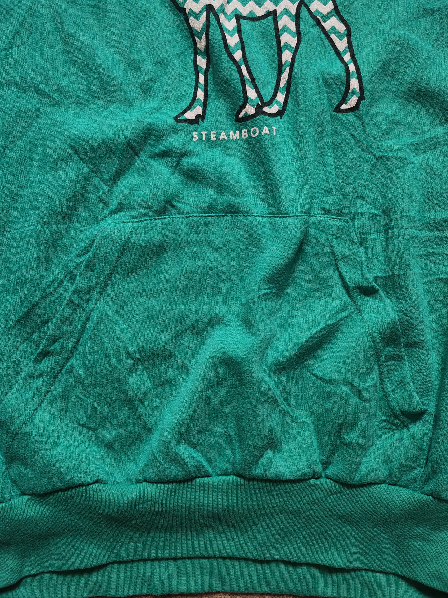 MV Sport Steamboat Pullover Hoodie, Green, Size Large