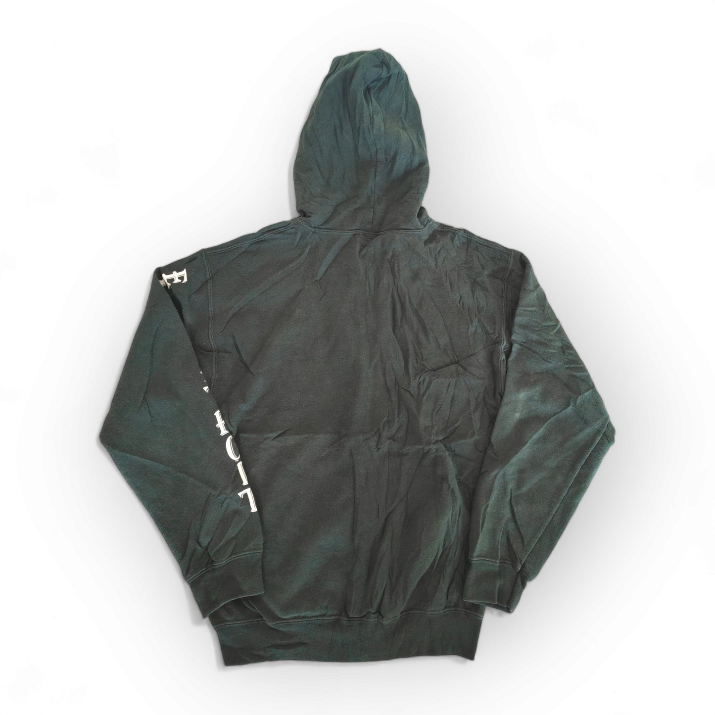 Gildan Shamrocks East Detroit Full Zip Hoodie, Green, Size Small