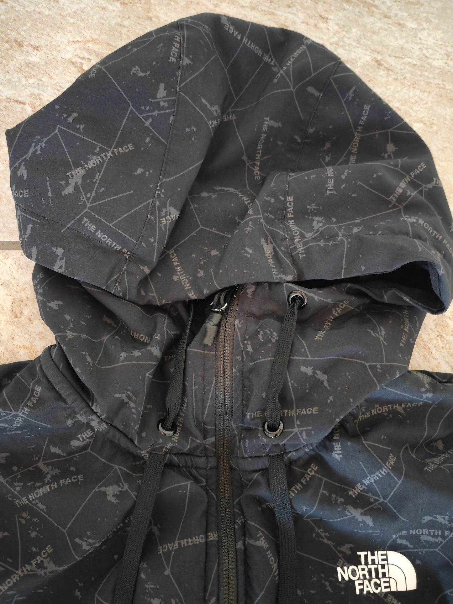 The North Face Full Zip Hoodie, Black, Size Small