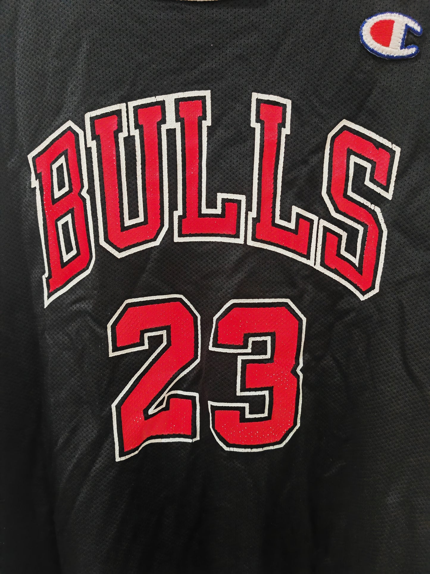 Youth Champion Chicago Bulls NBA Jersey, #23 Jordan, Black, Size Youth XL