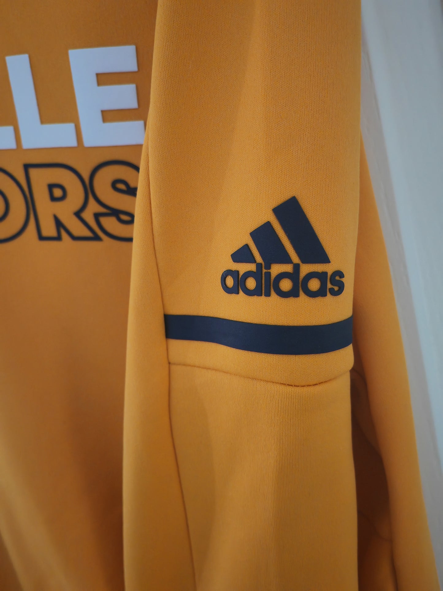 Adidas Nashville Predators NHL Pullover Hoodie, Yellow, Size Medium