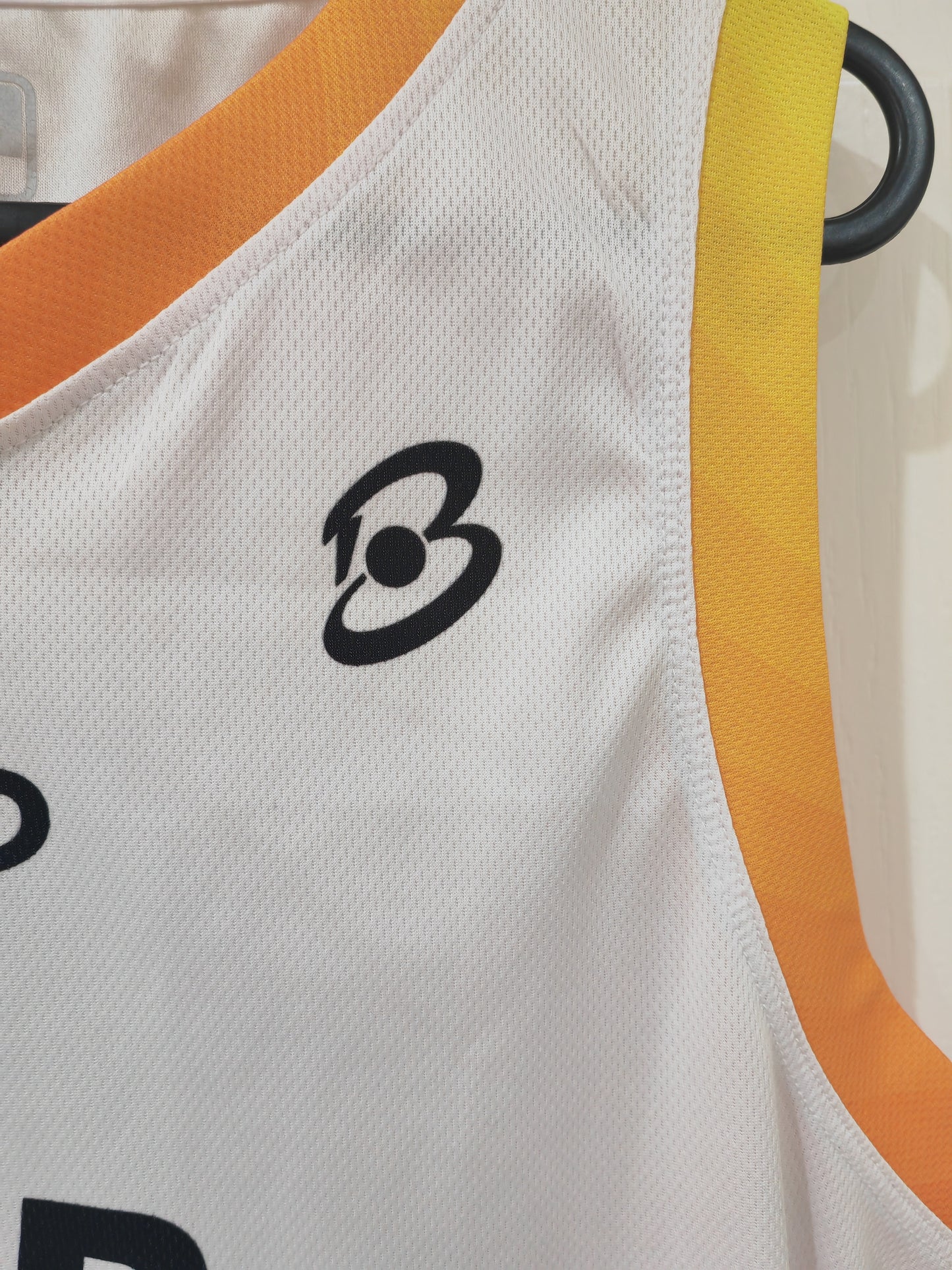Kappa London Lions SBL Basketball Jersey, #23, White, Size Small