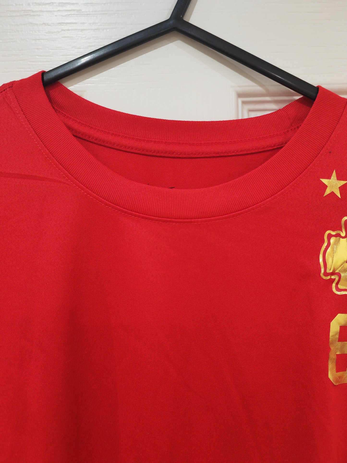Nike Kansas City Chiefs Montrel Washington #80 Player Issue/Worn T Shirt, Large