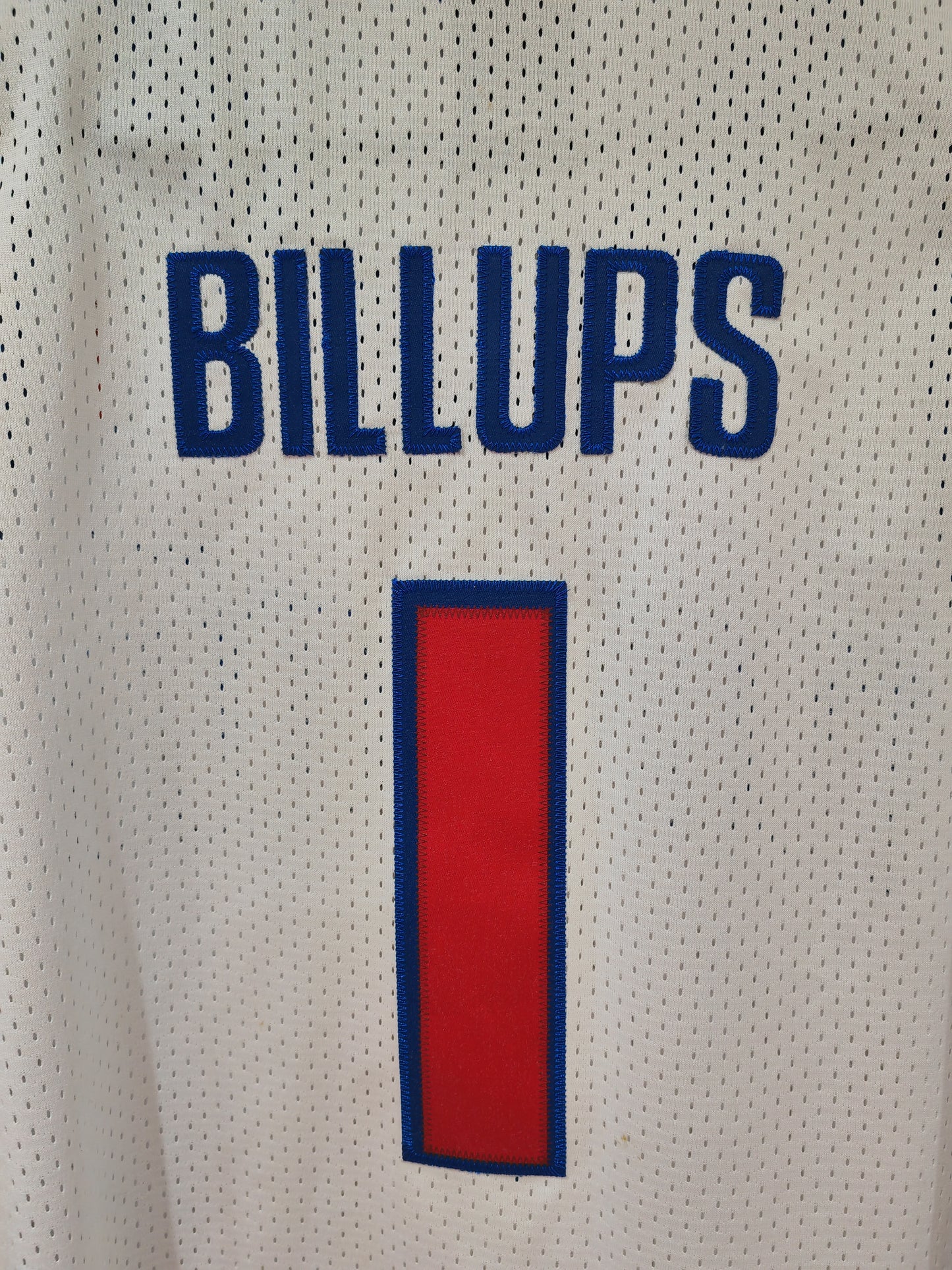 Youth Nike Detroit Pistons NBA Jersey, #1 Billups, White, Size YXL/Adult Small
