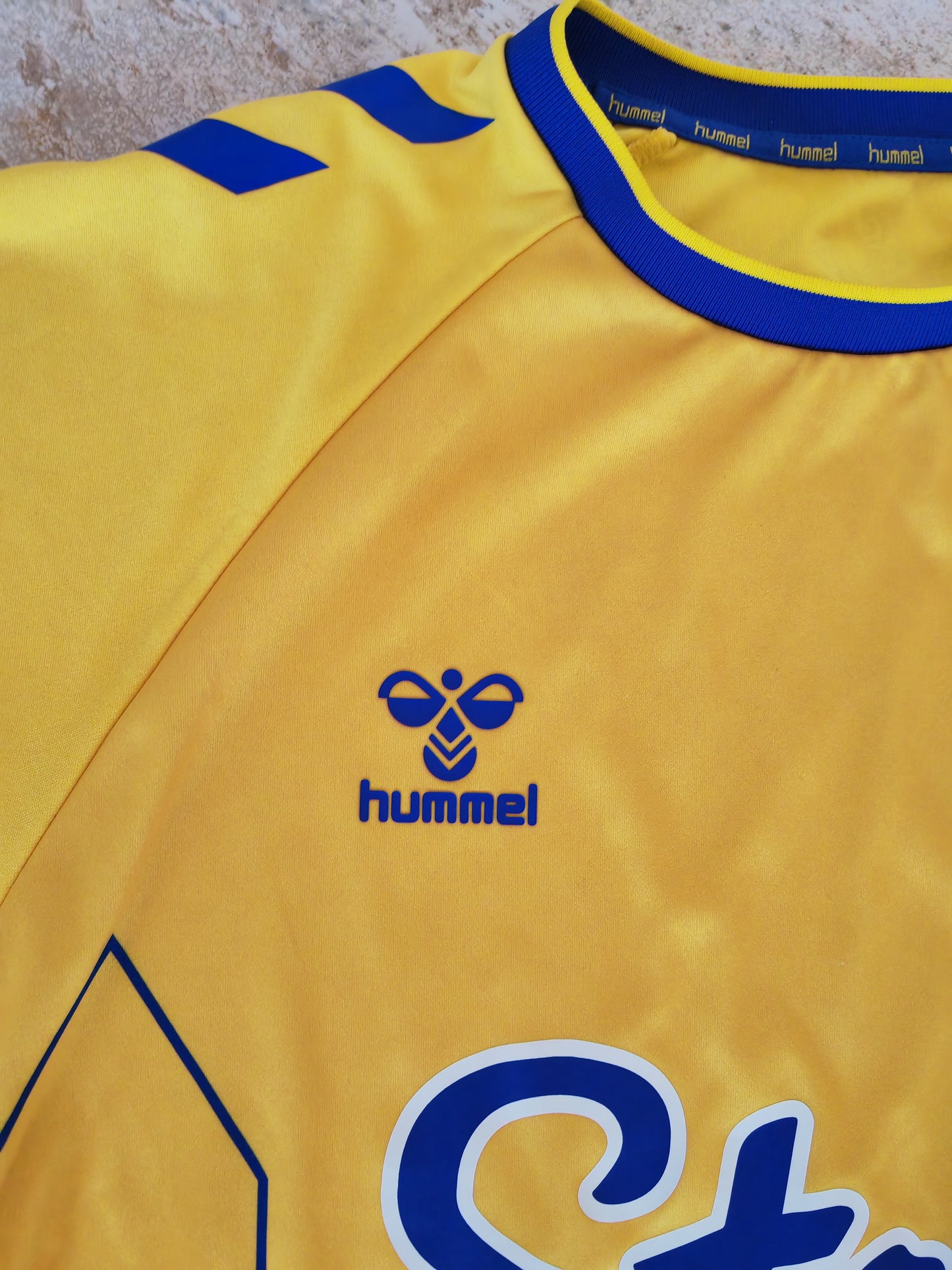 Hummel Everton 2022/23 Short Sleeve Third Shirt, Yellow, Size Large