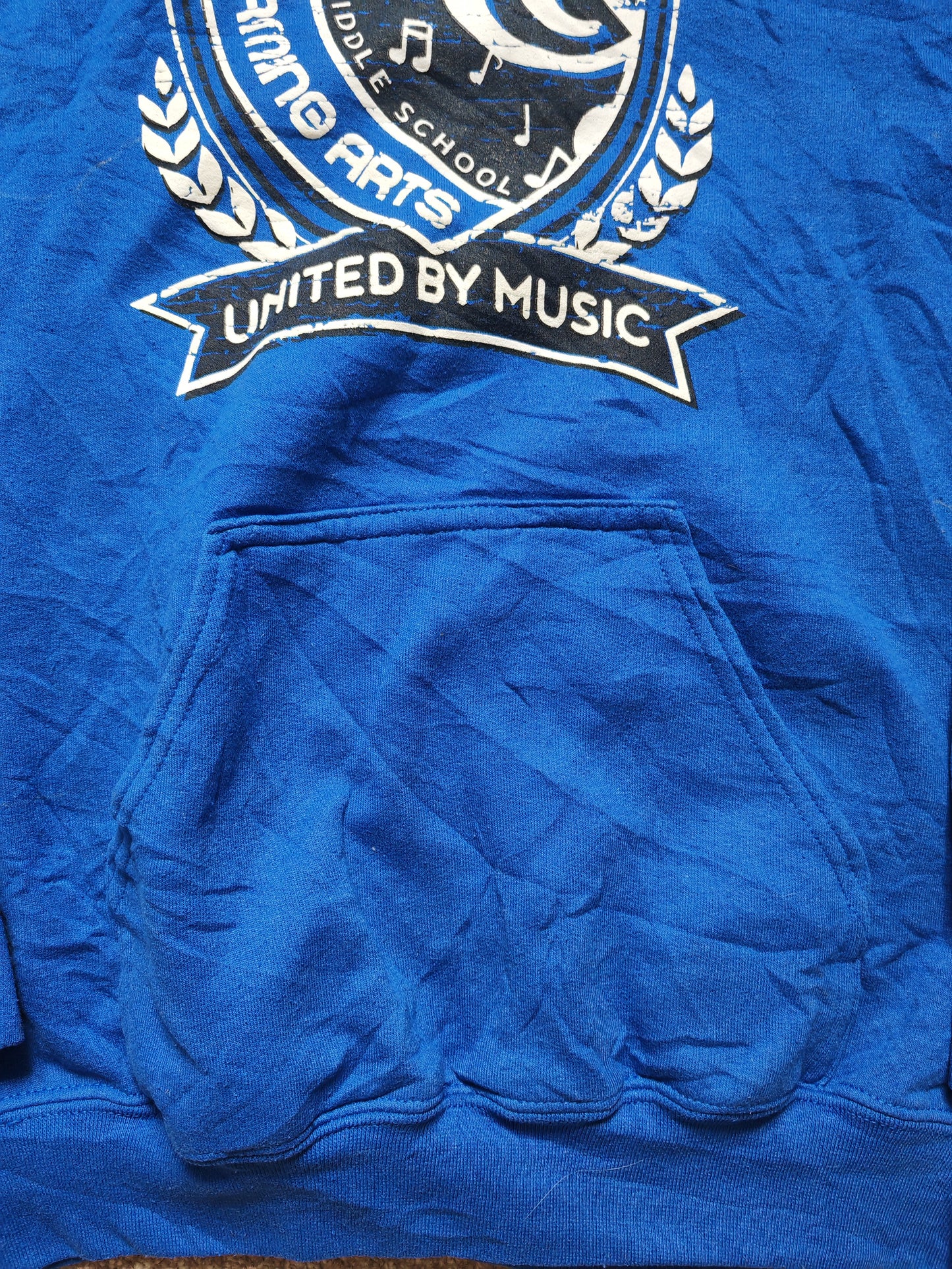 Gildan Miller Middle School Performing Arts Hoodie, Blue, Size Small