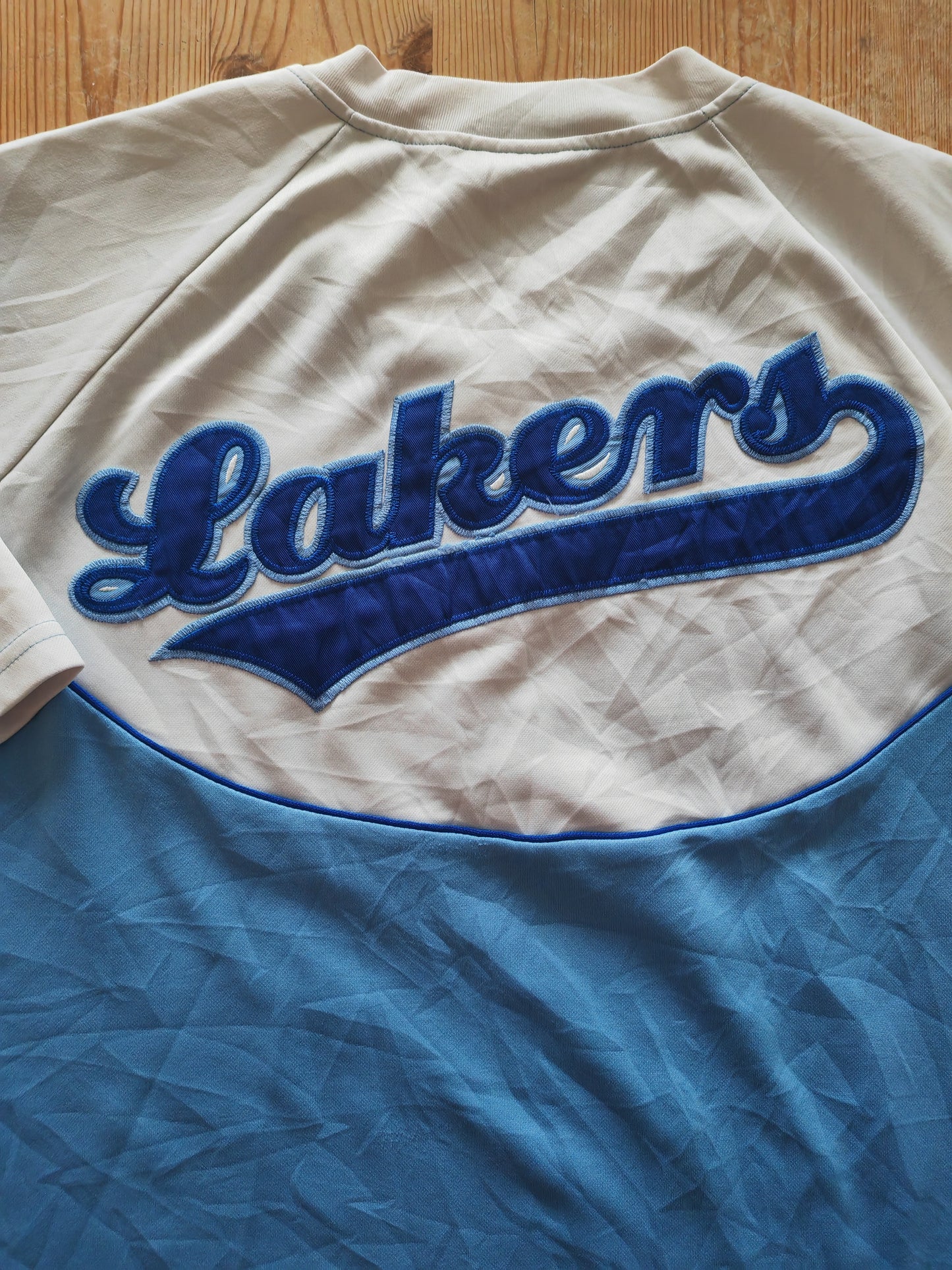 Vintage Majestic Hardwood Classic Los Angeles Lakers Warm Up Jersey, Size XXL