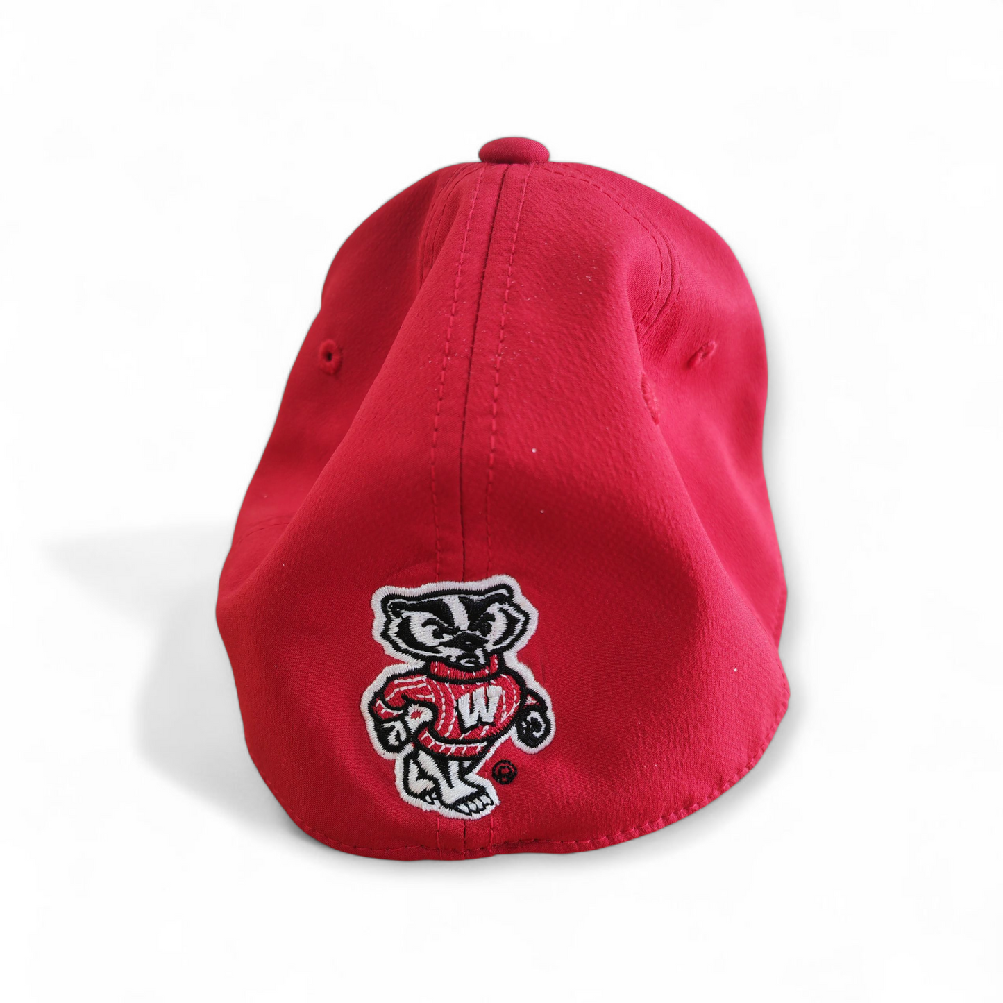 Under Armour Wisconsin Badgers NCAA Fitted Cap, Red, Size L/XL