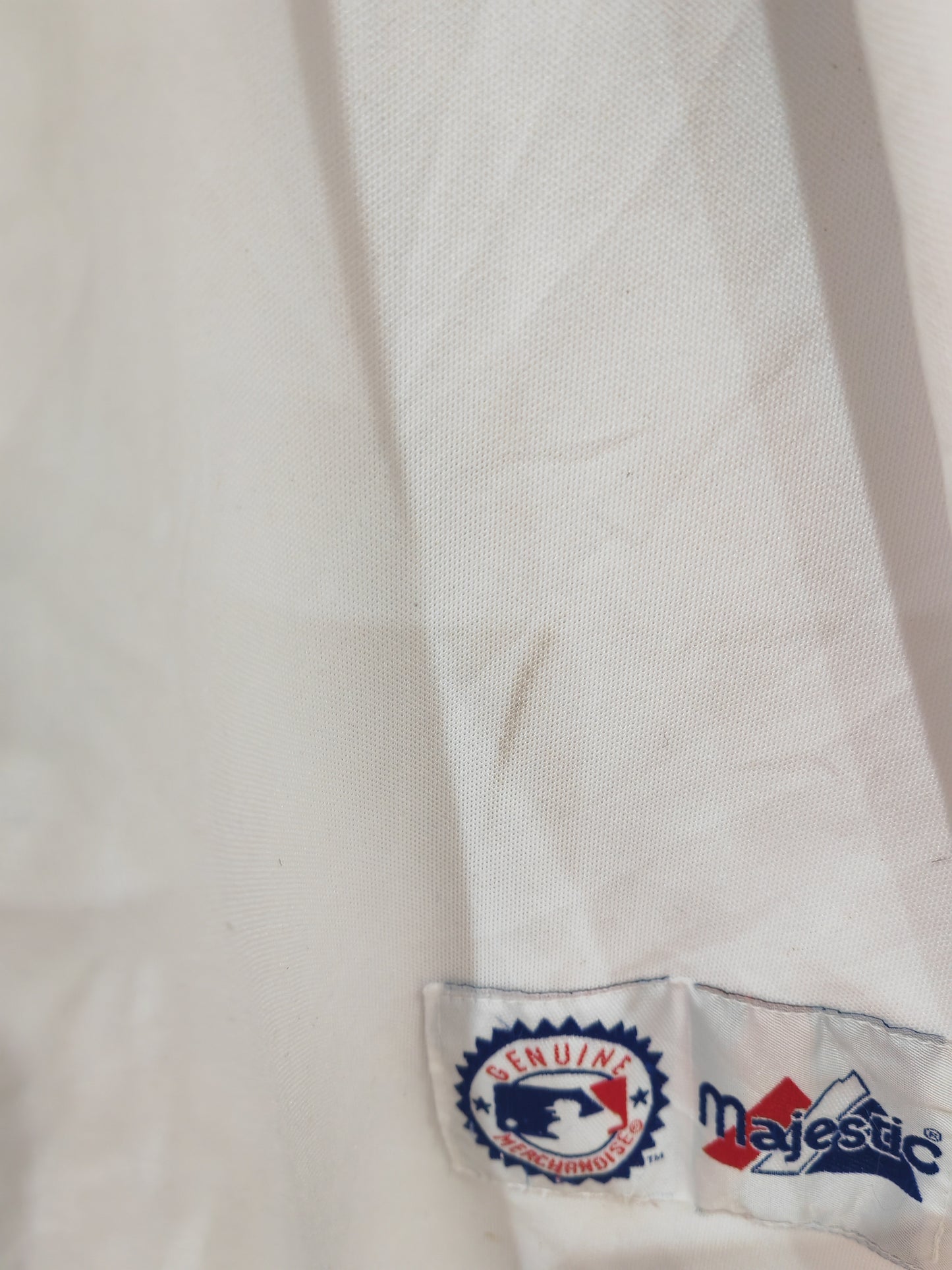 Majestic Los Angeles Dodgers MLB Jersey, White, Size L/XL