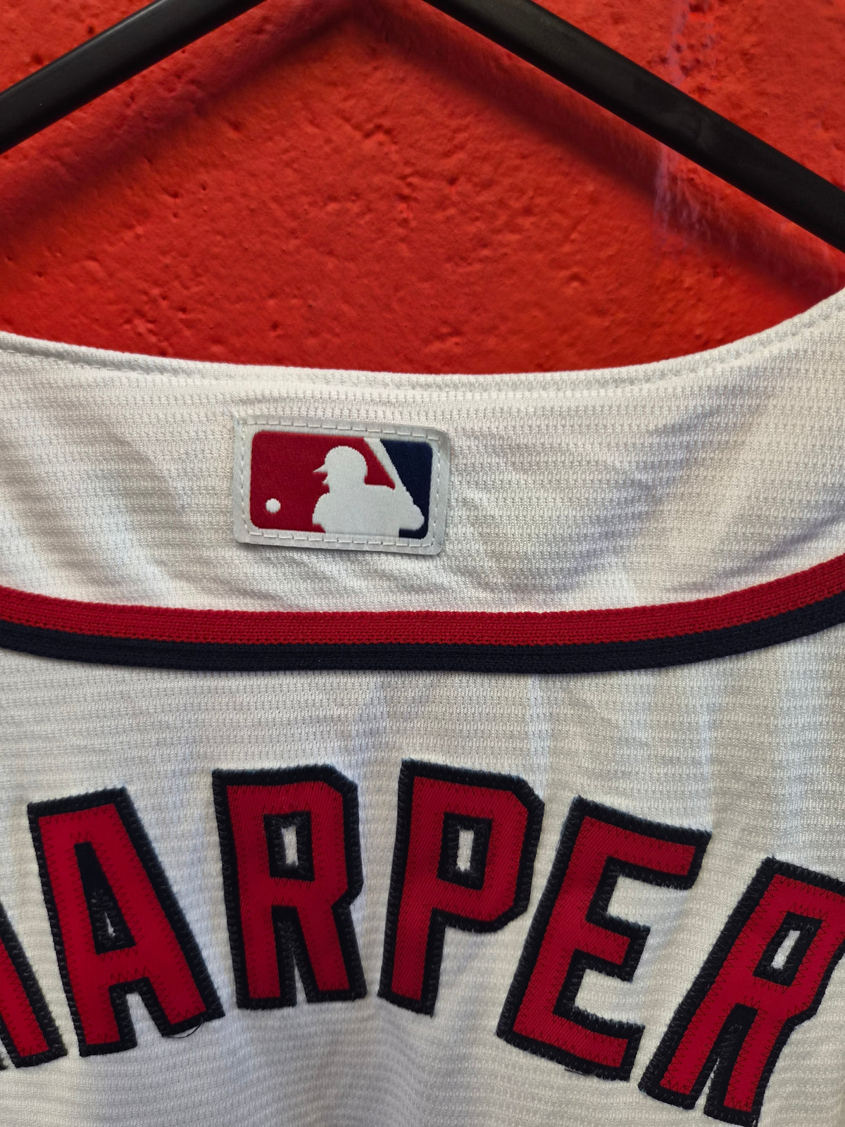 Women's Majestic Washington Nationals MLB Baseball Jersey, #34 Harper, Size Small