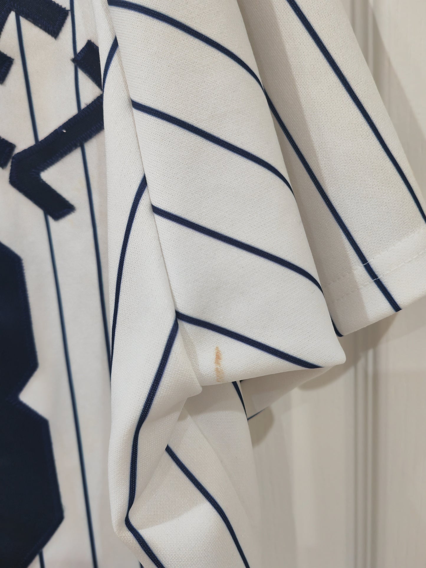 Majestic New York Yankees MLB Baseball Jersey, #13 Rodriguez, White, Size Large