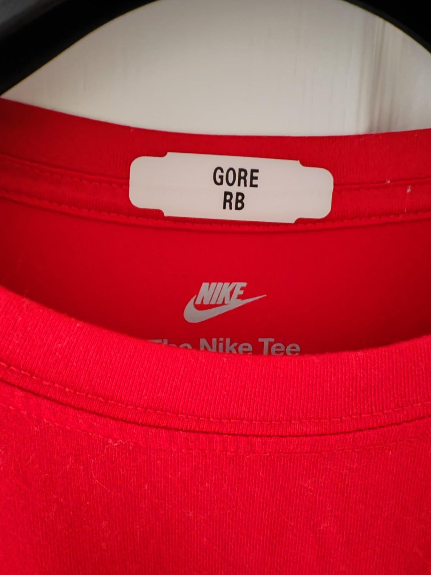 Nike Kansas City Chiefs NFL Player Issue/Worn Long Sleeve T Shirt, RB Gore, Large