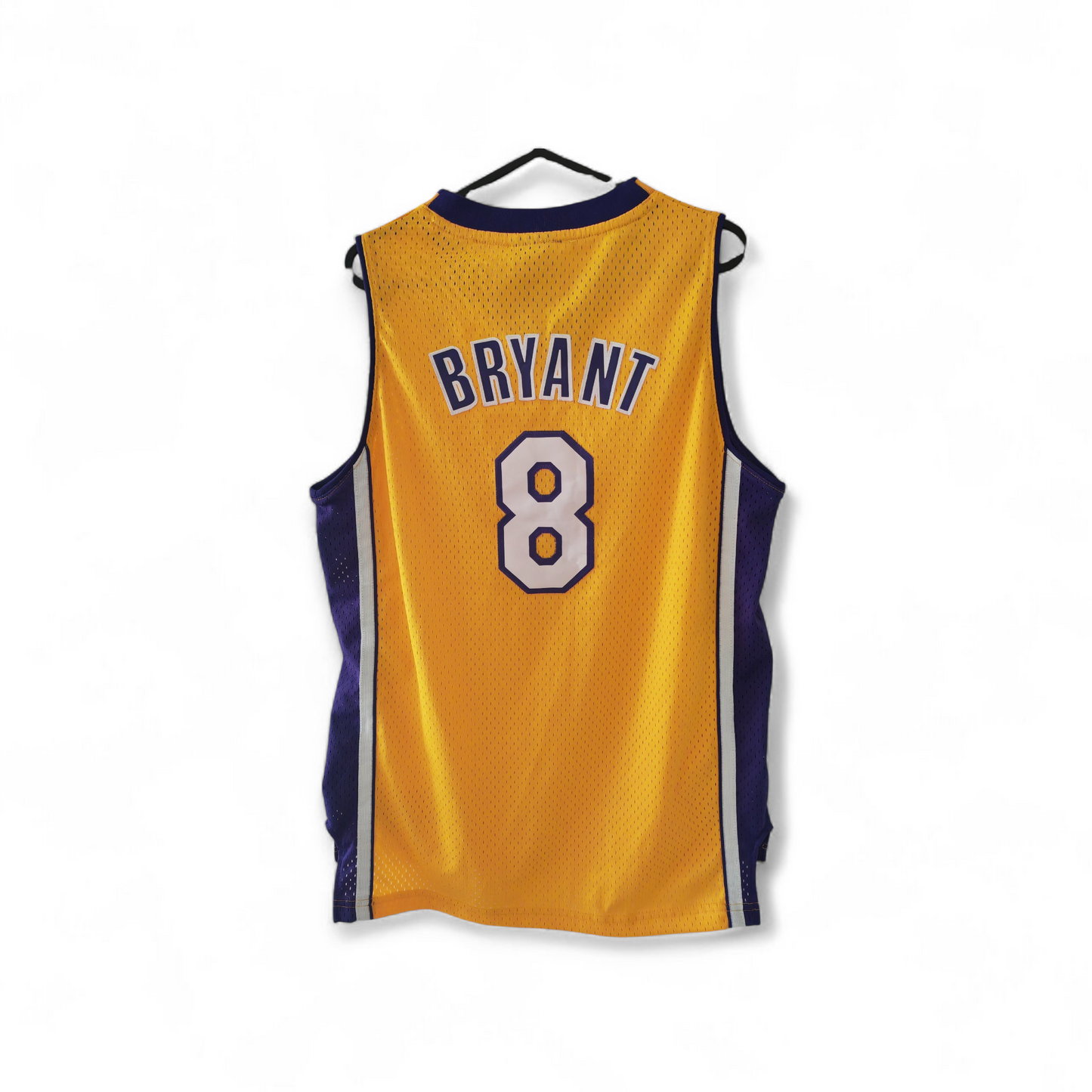 Youth Reebok Los Angeles Lakers NBA Jersey, #8 Bryant, Yellow, Size Youth Large