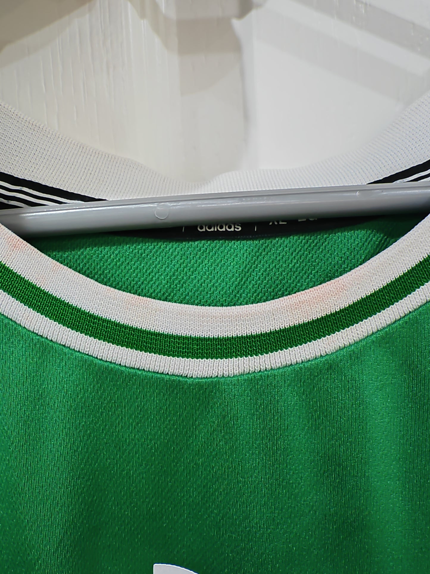 Adidas Boston Celtics NBA Jersey, #5 Garnett, Green, Size XL