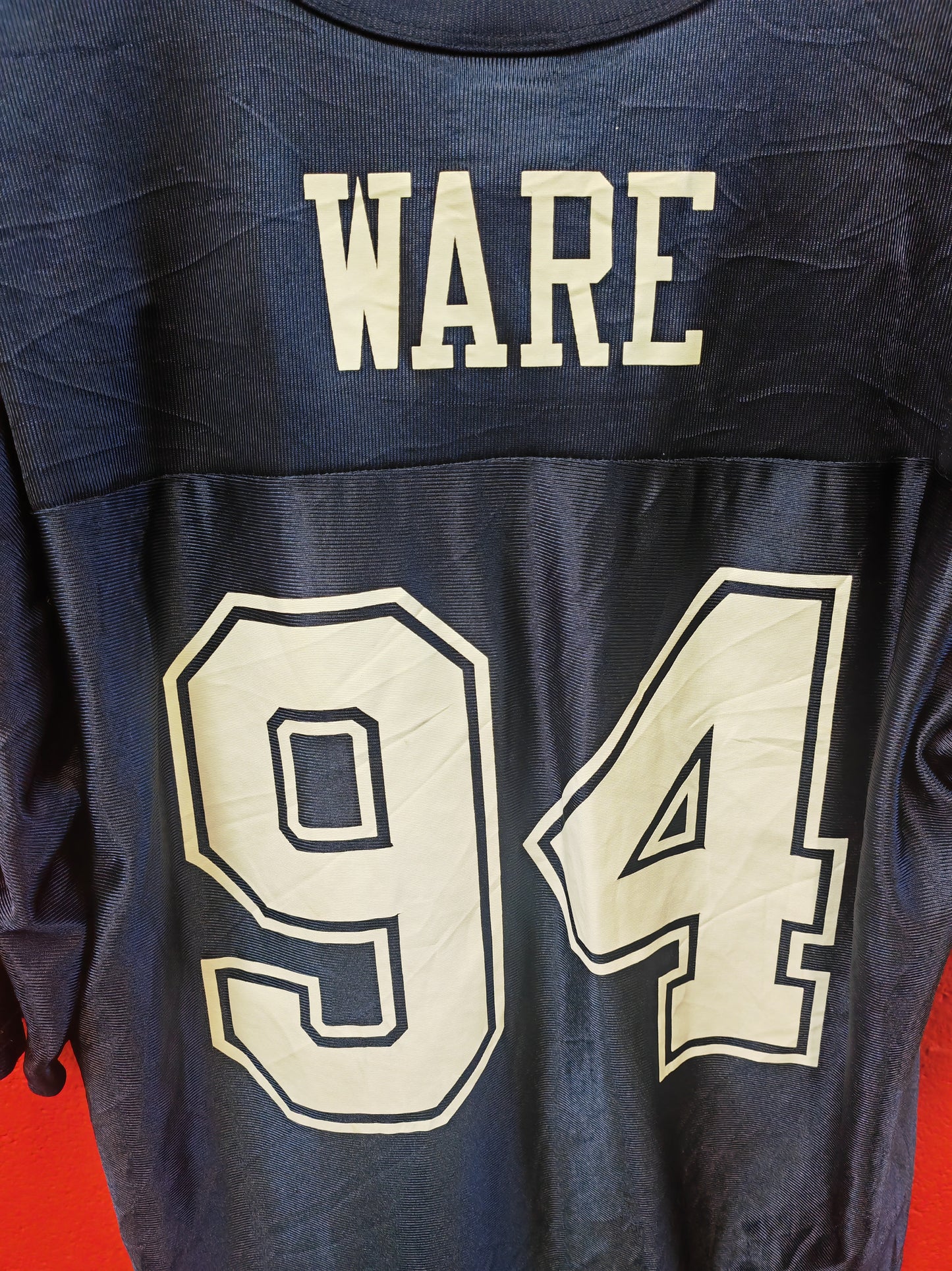 NFL Dallas Cowboys Jersey, #94 Ware, Navy Blue, Size XL