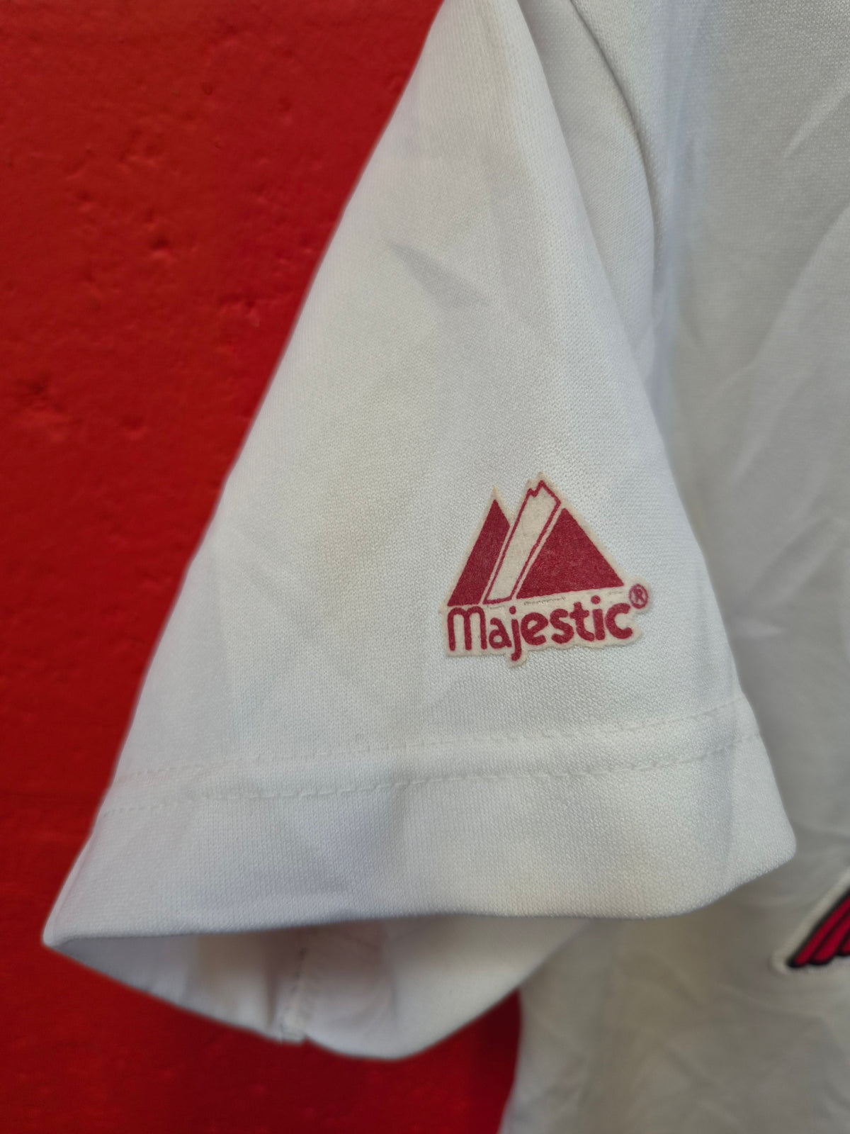 Majestic St Louis Cardinals MLB Jersey, White, Size Medium