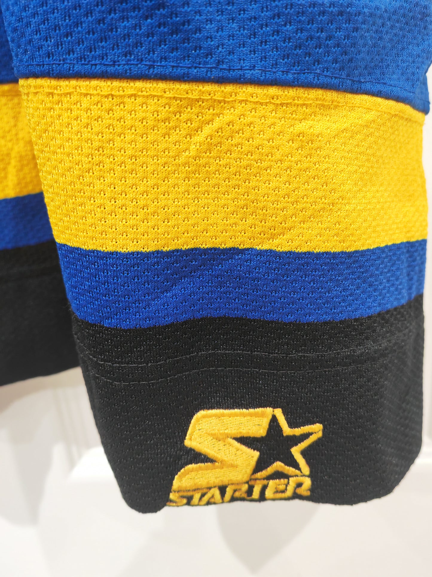 Starter Pittsburgh Penguins Short Sleeve Hockey Jersey, Blue, Size XXL