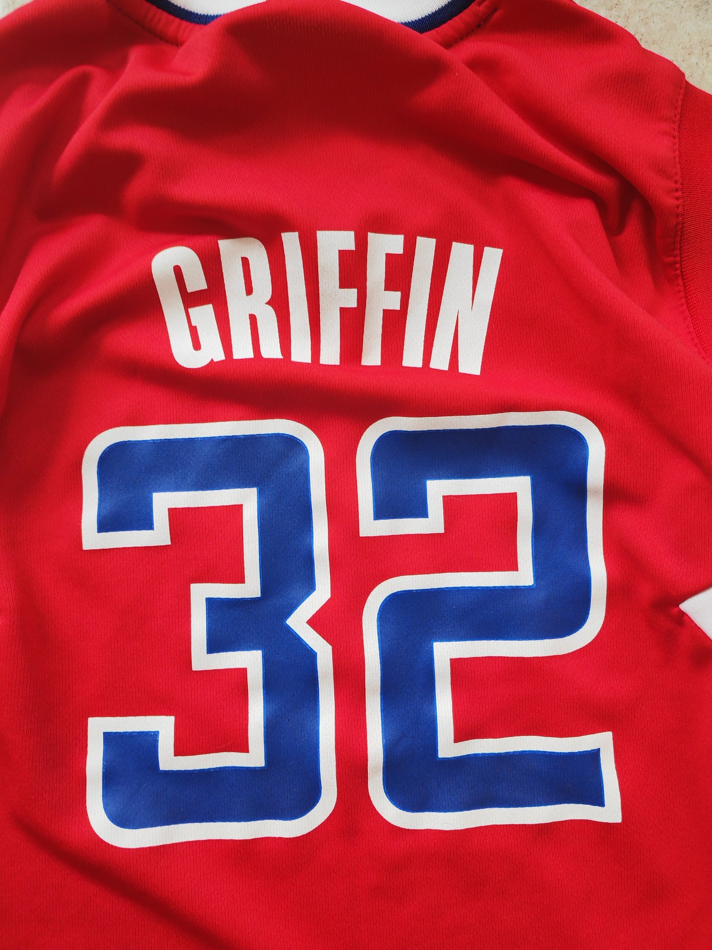 Youth Adidas Los Angeles Clippers NBA Basketball Jersey, #32 Griffin, Size YM