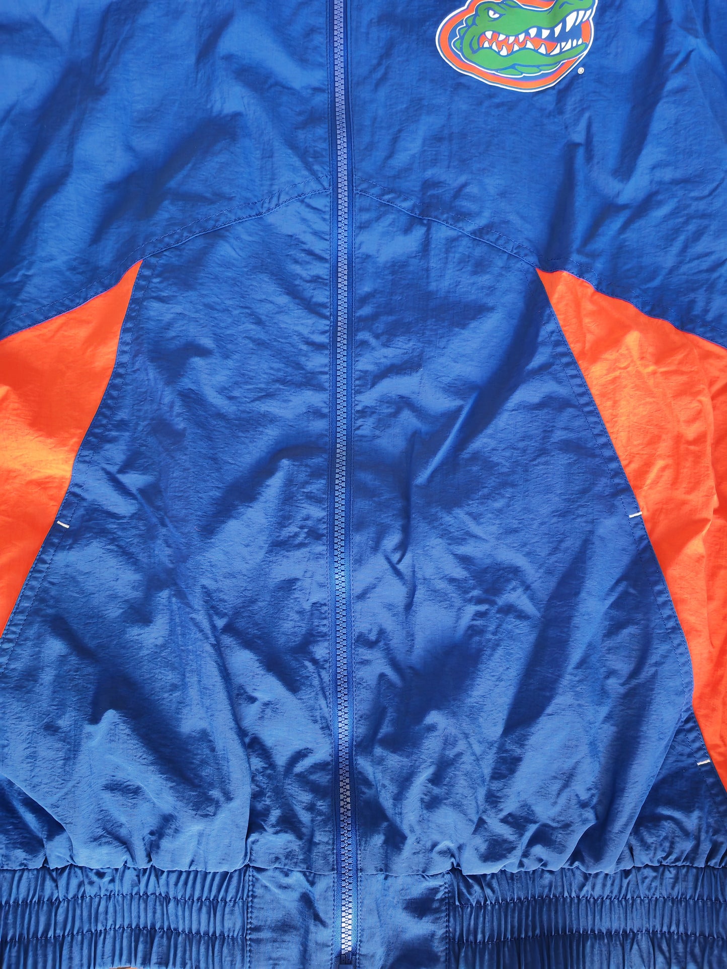 Mitchell & Ness Florida Gators NCAA Full Zip Jacket, Blue, Size Large