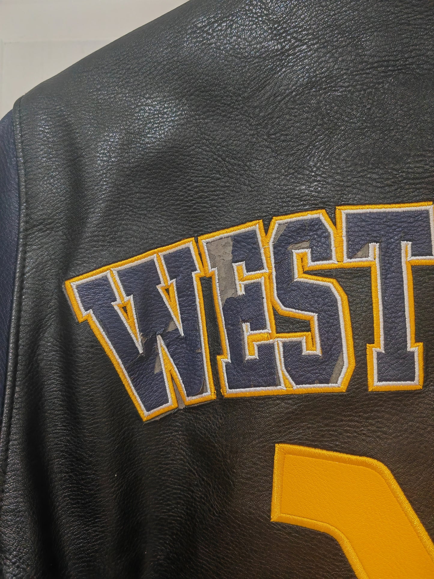 Pro Edge West Virginia Mountaineers NCAA Full Zip Bomber Jacket, Black, Size Medium
