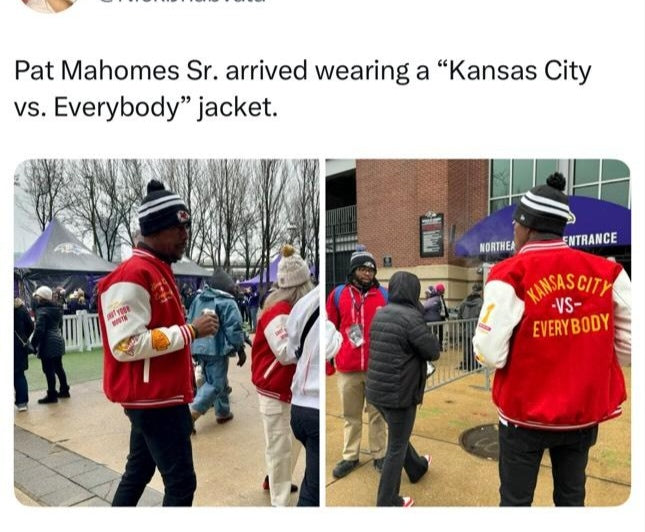 Grind Addict Co Kansas City Chiefs, Kansas City Vs Everybody Letterman Jacket, Local KC Company, Large