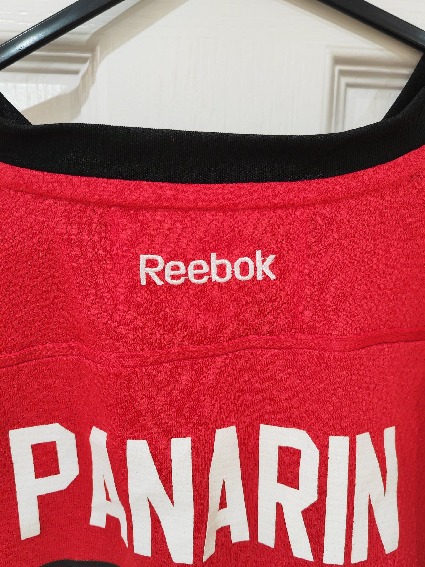 Youth Reebok Chicago Blackhawks NHL Jersey, #72 Panarin, Red, Size YL/XL