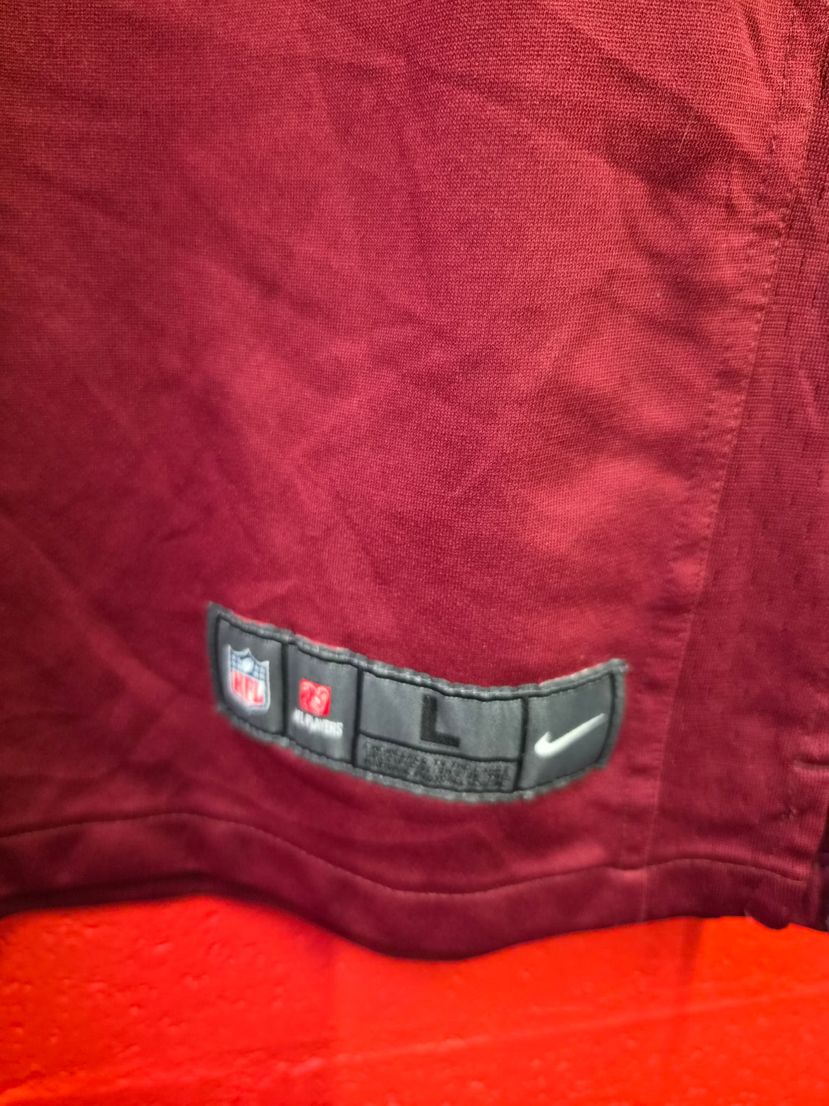 Youth Nike Washington Commanders NFL Jersey, #17 McLaurin, Maroon, Size YL