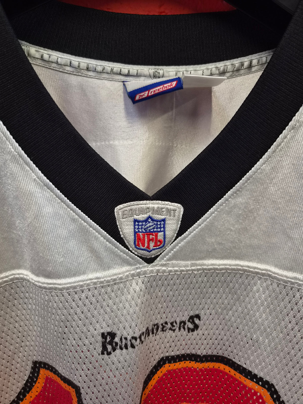 Reebok Tampa Bay Buccaneers NFL Jersey, #19 K. Johnson, White, Size XXL