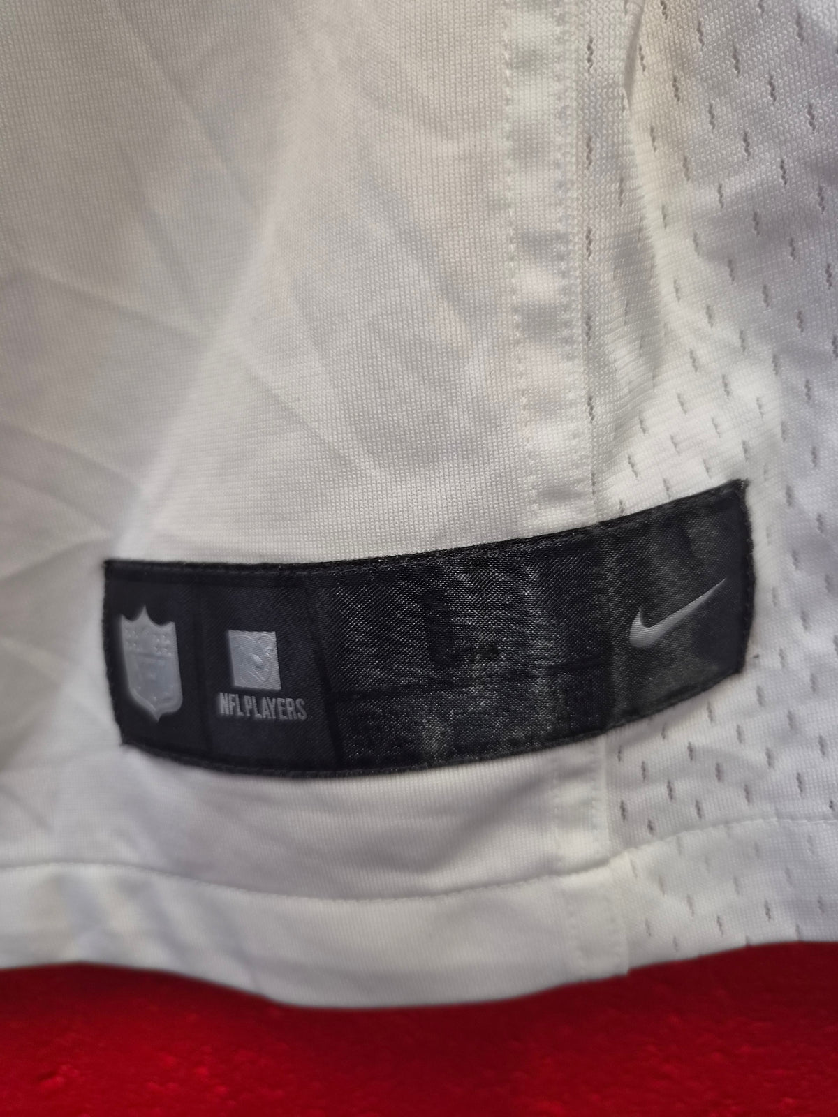Nike San Francisco 49ers NFL Jersey, #7 Kaepernick, White, Size Large