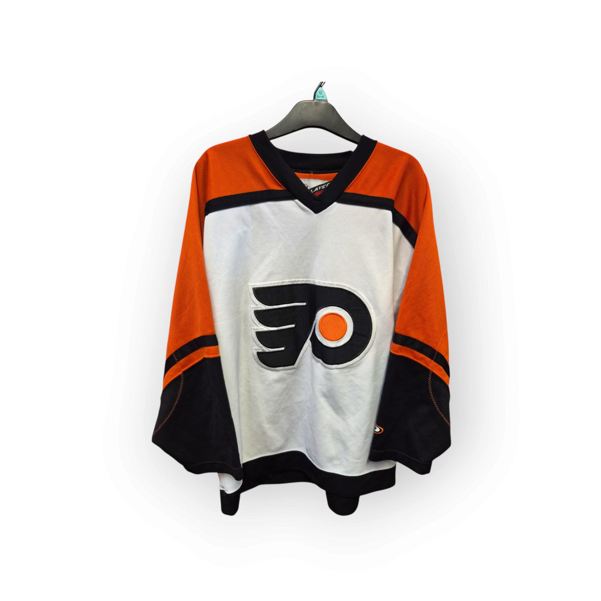 Pro Player Philadelphia Flyers NHL Hockey Jersey, White, Size Medium