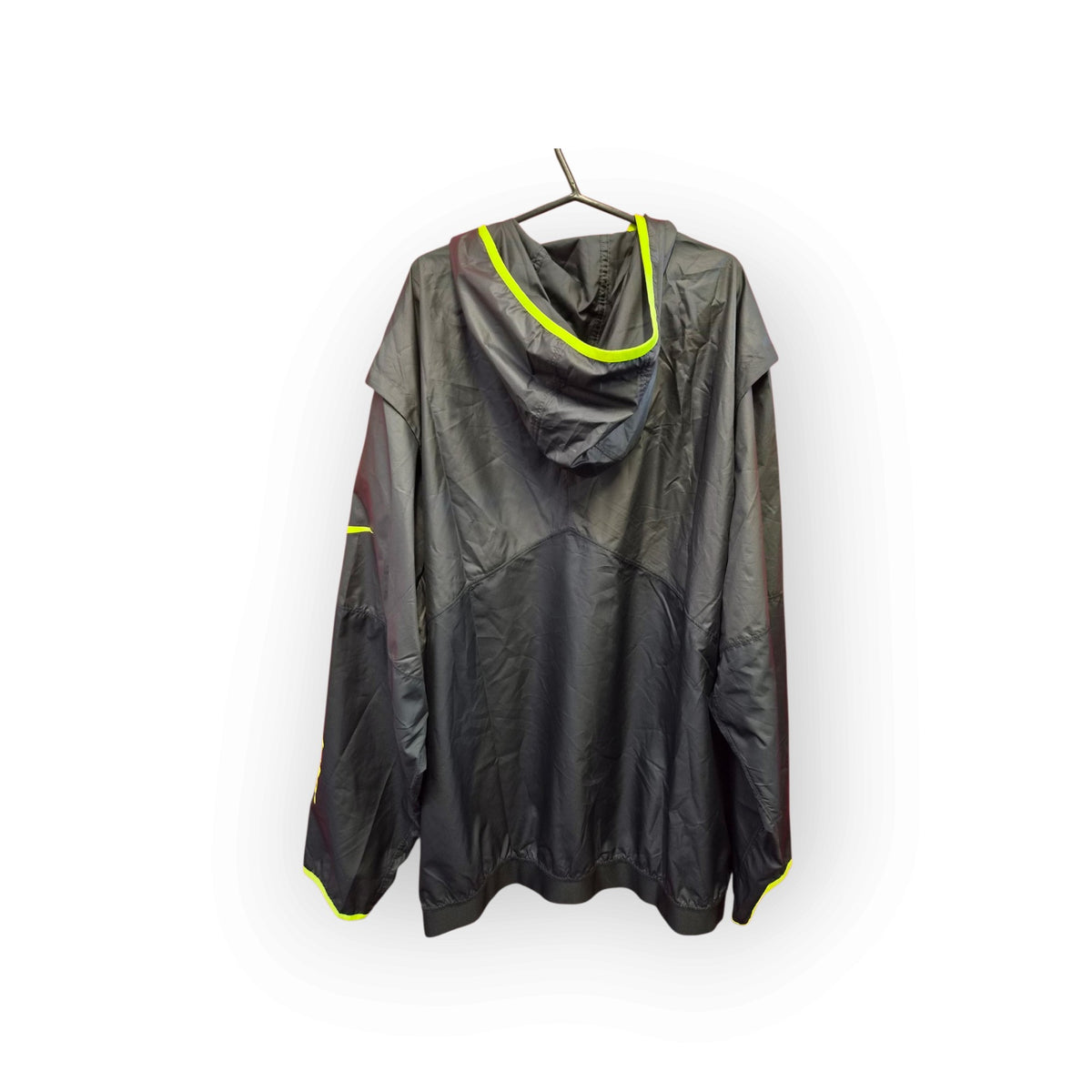 Nike New England Patriots NFL Volt 1/4 Zip Sideline Windbreaker, Black, Size 3XL