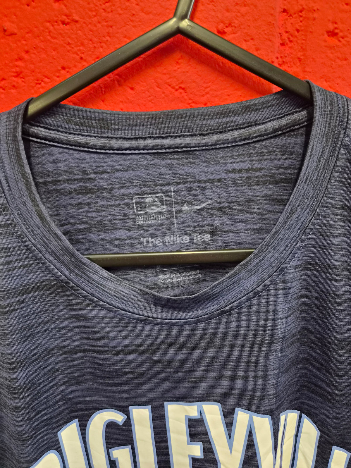 Nike Chicago Cubs MLB City Connect Short Sleeve T Shirt, Navy/Black, Size Medium