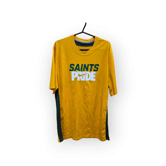 Nike Dri-Fit Siena Saints NCAA Short Sleeve T Shirt, Yellow, Size Large