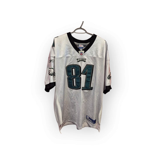 Reebok Philadelphia Eagles NFL On Field Jersey, #81 Owens, White, Size 54 XXL