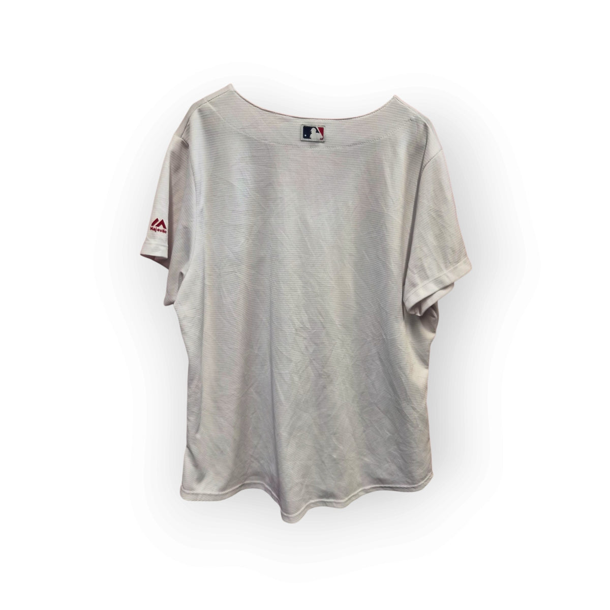 Women's Majestic St Louis Cardinals MLB Baseball Jersey, White, Size XL