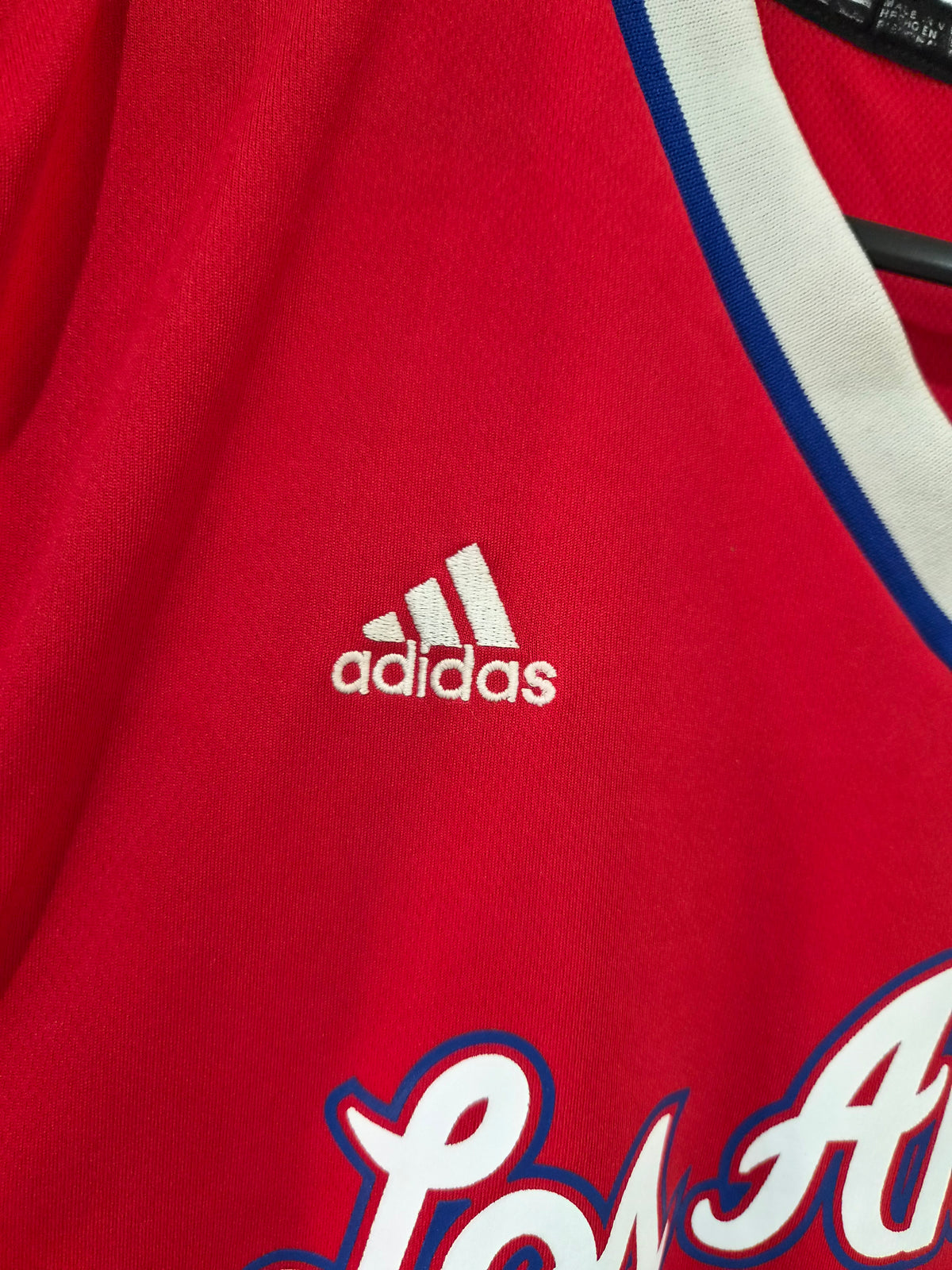 Adidas Los Angeles Clippers NBA Basketball Jersey, #32 Griffin, Red, Size Large