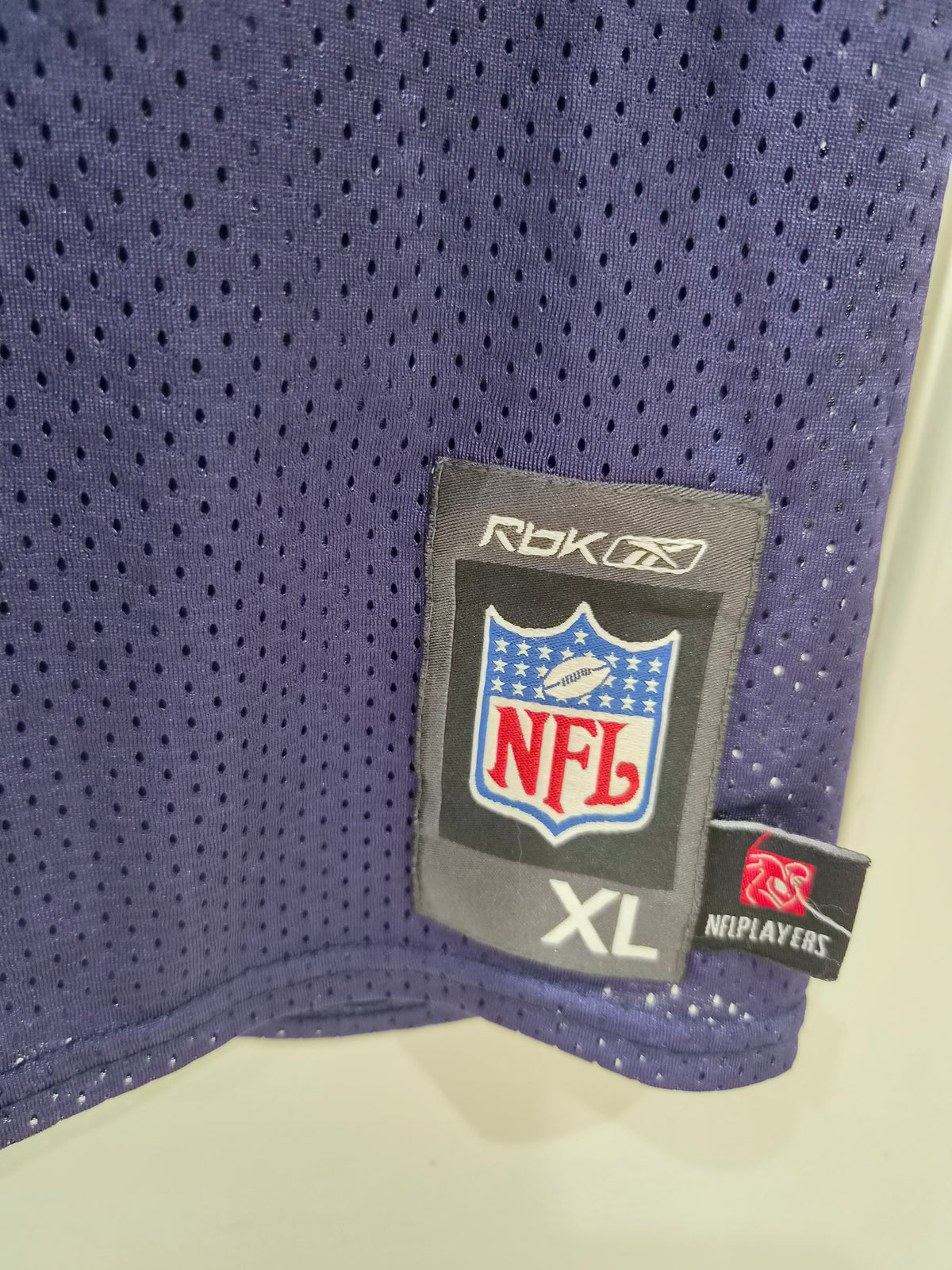 Reebok New England Patriots NFL Jersey, #81 Moss, Navy, Size XL