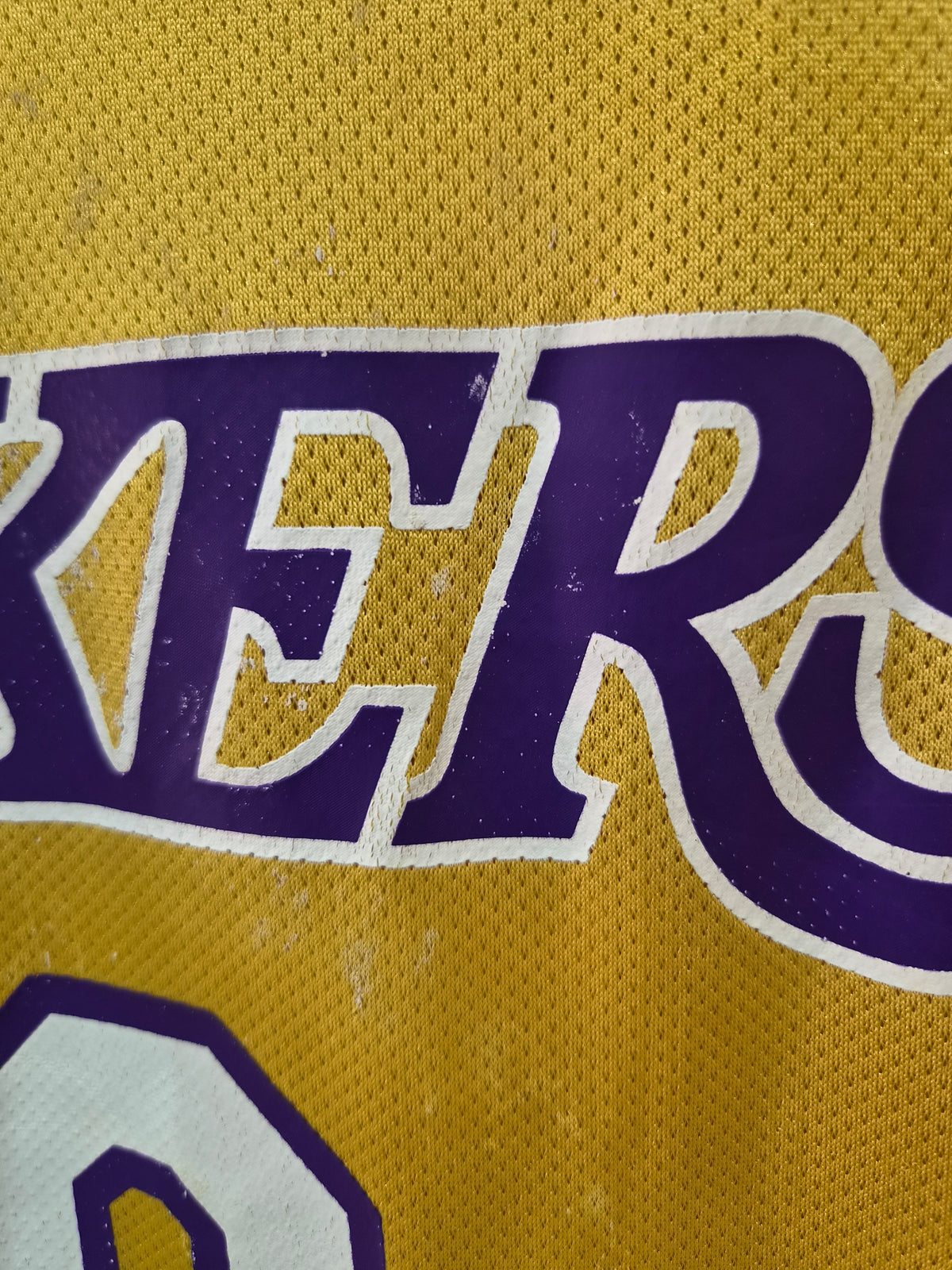 Reebok Los Angeles Lakers NBA Basketball Jersey, #8 Bryant, Yellow, Size Large