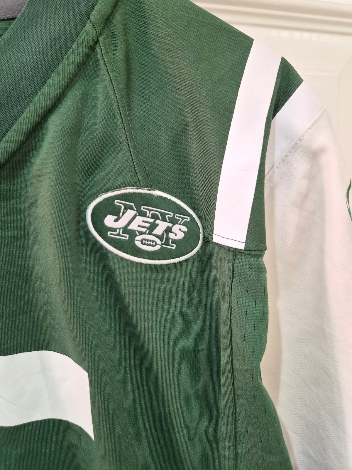 Youth Nike New York Jets NFL Jersey, #15 Thaler (Custom), Green, Size YL