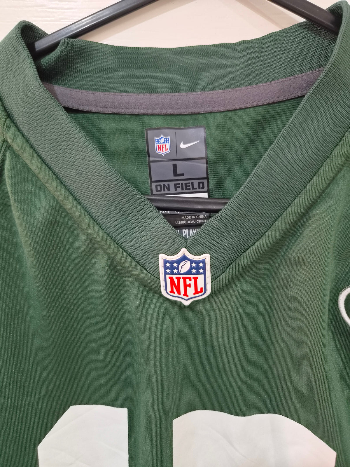 Youth Nike New York Jets NFL Jersey, #15 Thaler (Custom), Green, Size YL