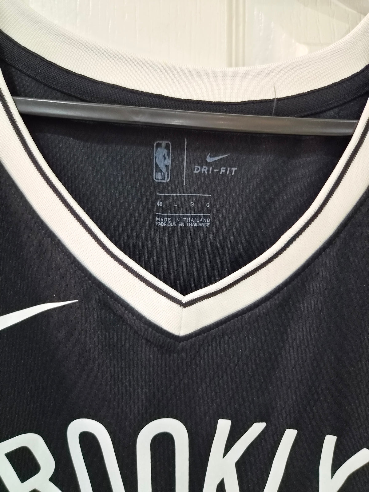 Nike Brooklyn Nets NBA Basketball Jersey, #11 Irving, Black, Size Large (BNWT)