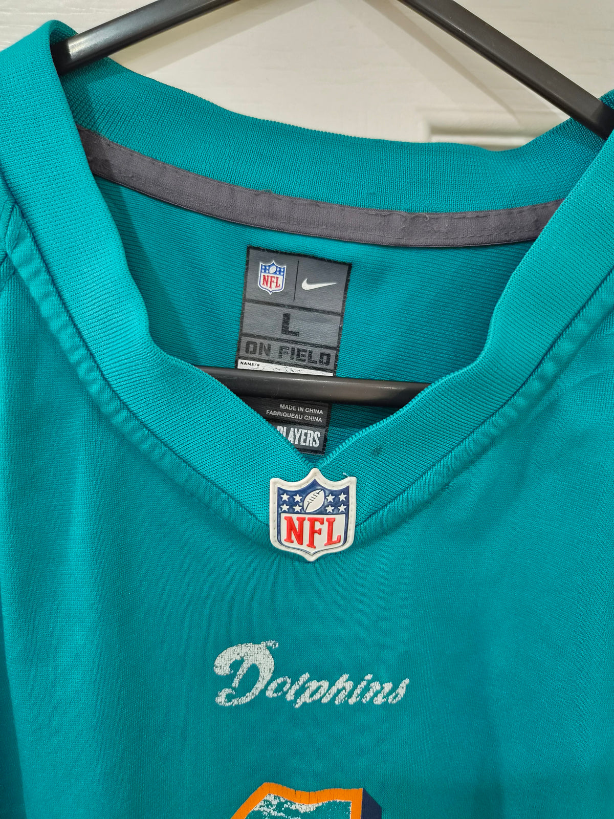 Youth Nike Miami Dolphins NFL Jersey, #1 Brayden (Custom), Size YL