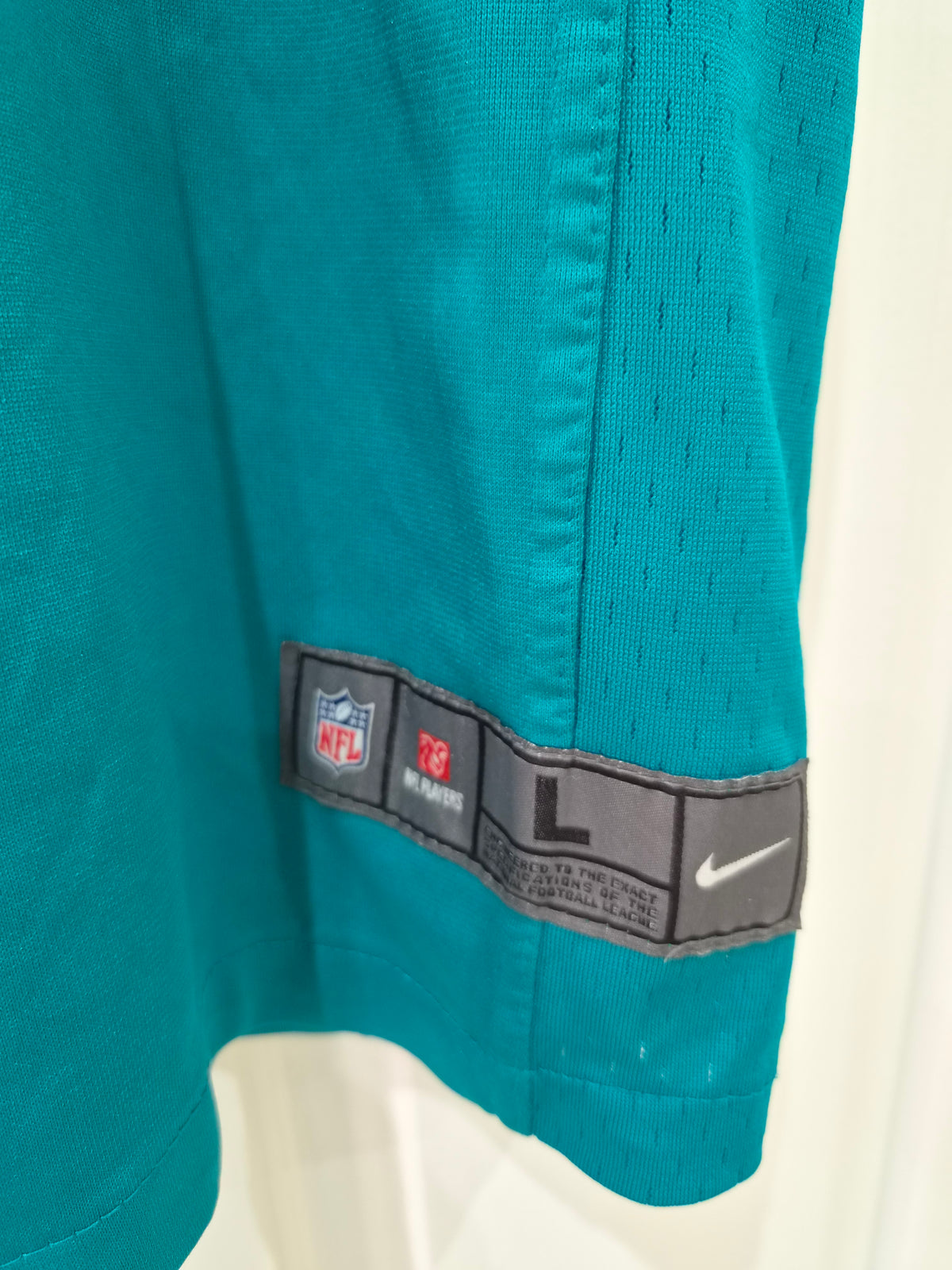 Youth Nike Miami Dolphins NFL Jersey, #1 Brayden (Custom), Size YL