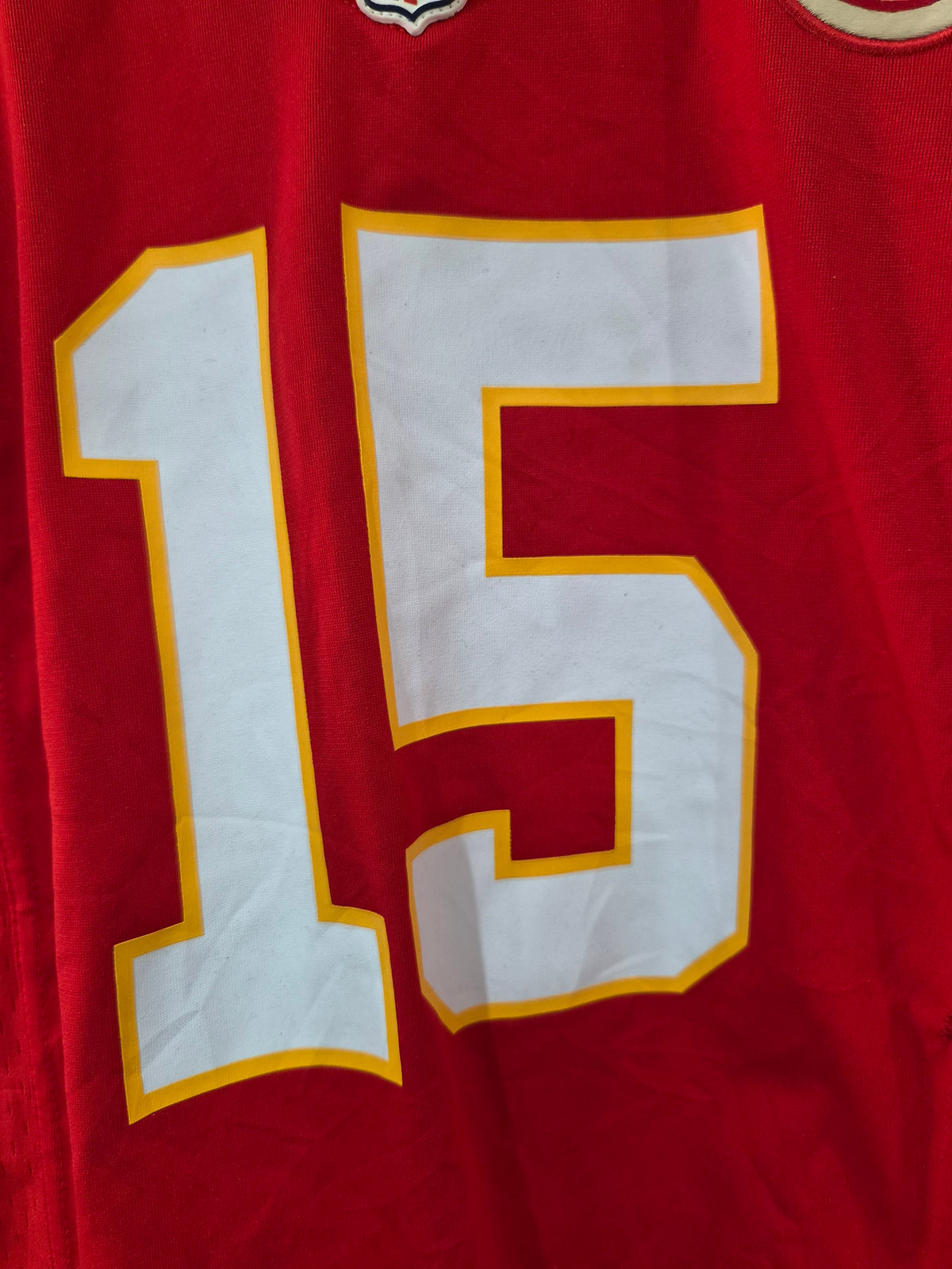 Youth Nike Kansas City Chiefs NFL Jersey, #15 Mahomes, Red, Size YM