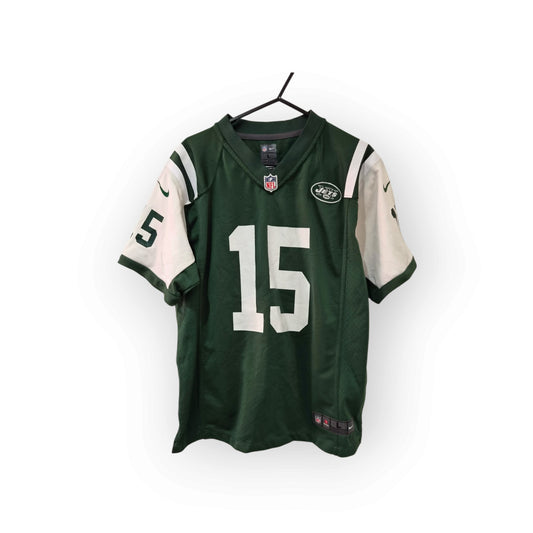 Youth Nike New York Jets NFL Jersey, #15 Thaler (Custom), Green, Size YL