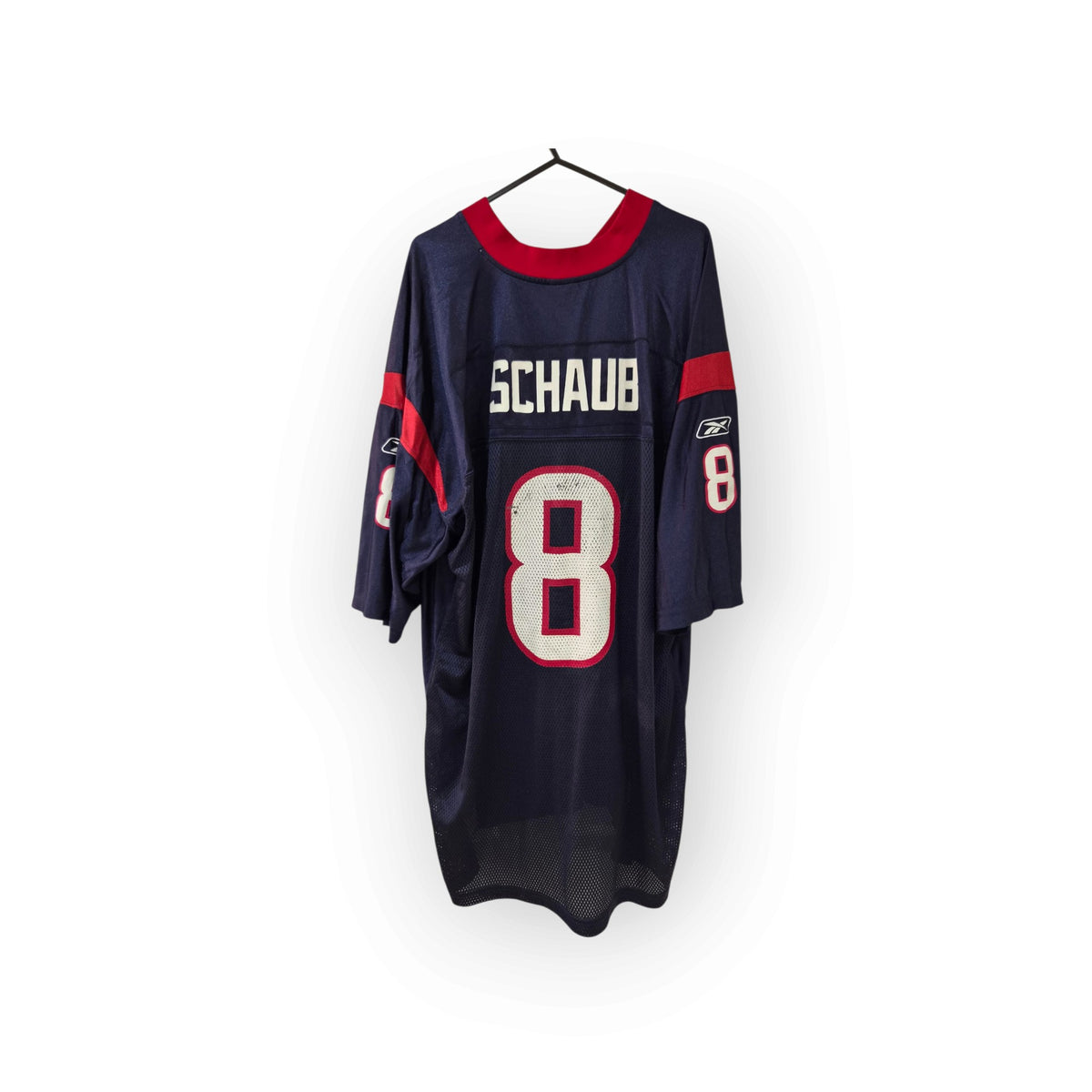 Reebok Houston Texans NFL Jersey, #8 Schaub, Navy, Size XXL