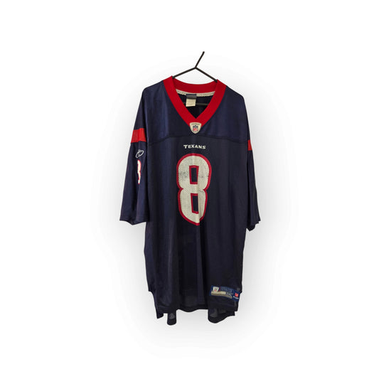 Reebok Houston Texans NFL Jersey, #8 Schaub, Navy, Size XXL