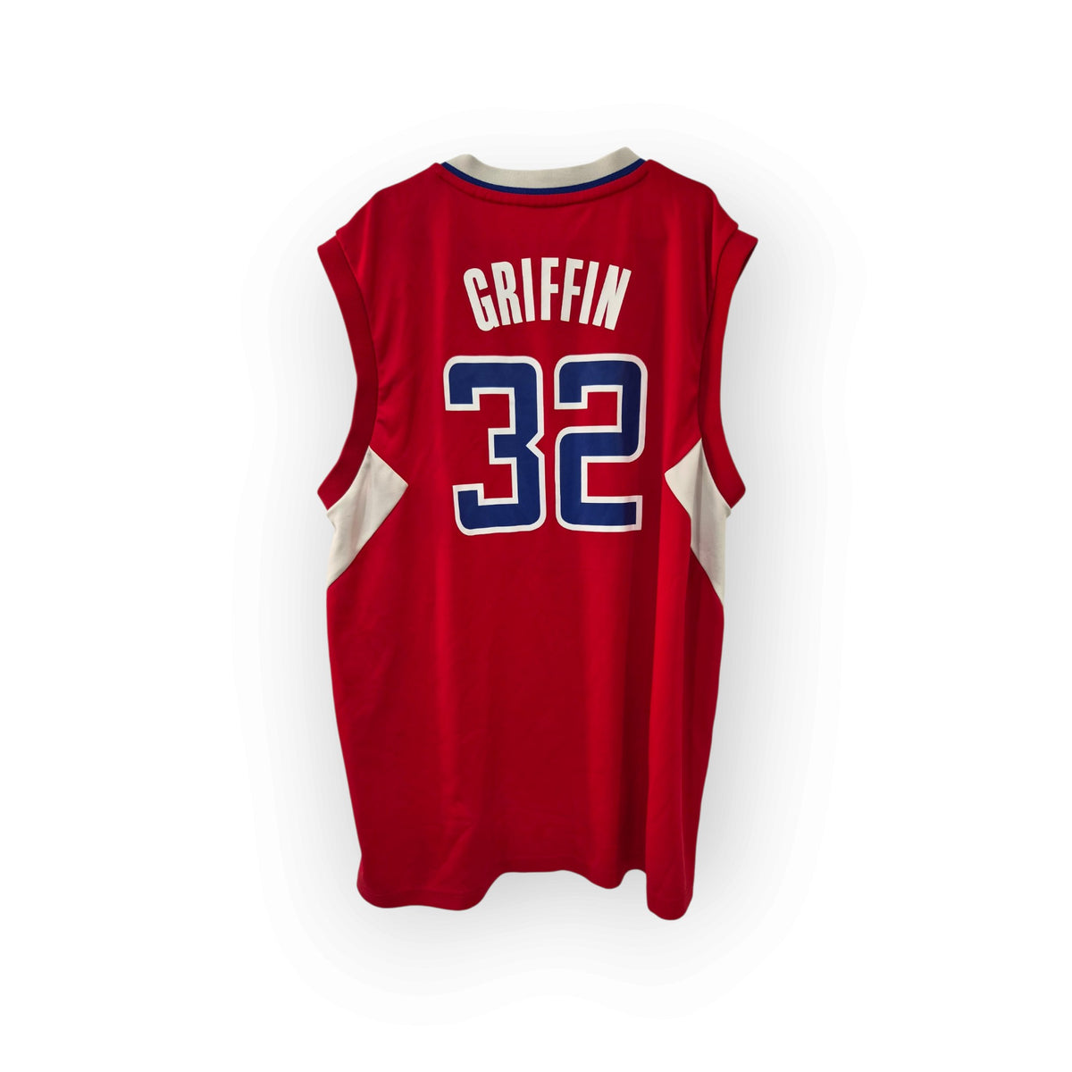 Adidas Los Angeles Clippers NBA Basketball Jersey, #32 Griffin, Red, Size Large